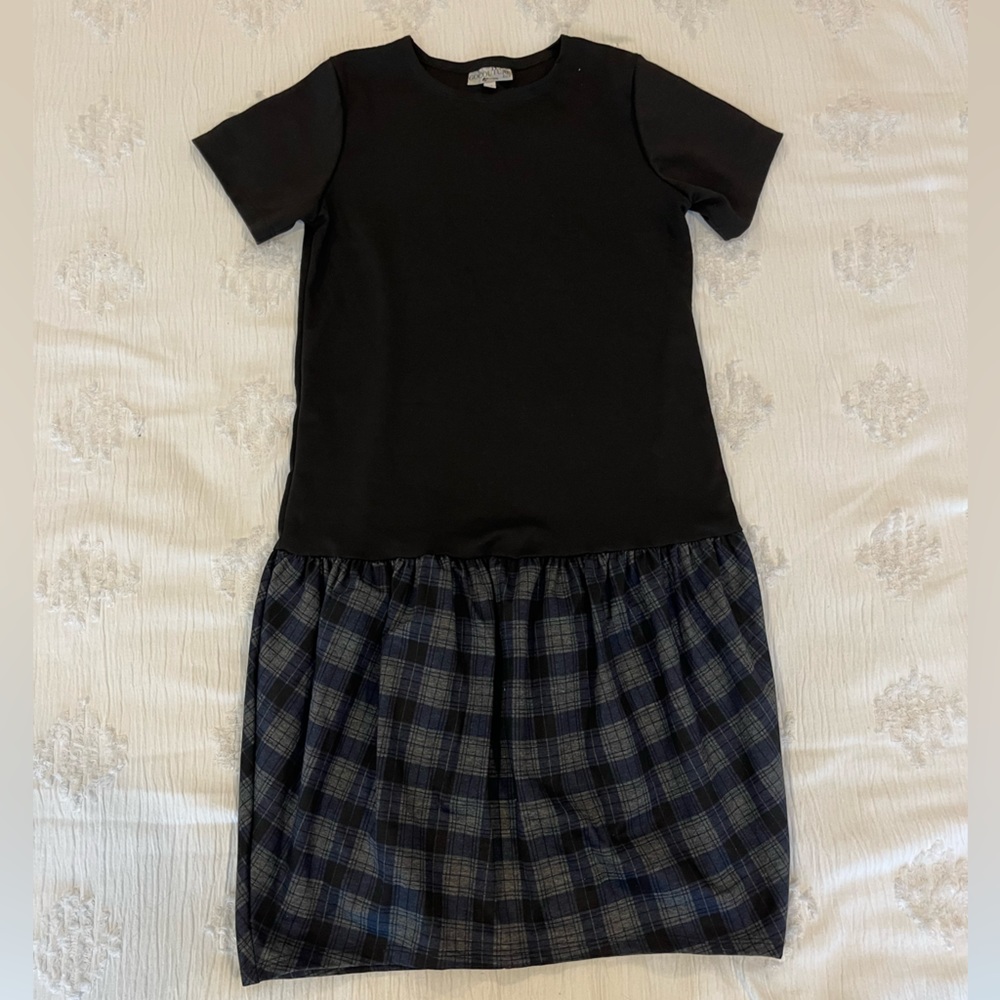 black and grey dress, size 14